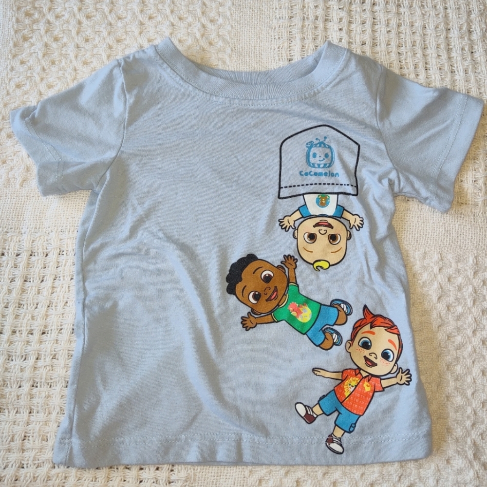 Cocomelon Blue Tee Shirt Size 18 Months